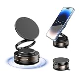 スマホホルダー 車 マグネット360°調整可能 N55磁石 【真空吸盤+超強磁力】車載スマホホルダー カー用品 【片手操作】 スマホスタンド iPhone16/iphone8/iphone7/iPhone SE/Sony/Samsung/HUAWEI/Google/iPhone&Android全機種と