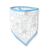 スワドルデザインズ バンダナビブ モスリン ブルースター パステルブルー 1枚セット SDM-546PB 【日本正規品】