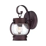 Acclaim 8200ABZ Boulder Collection 1-Light Wall Mount Outdoor Light Fixture, Architectural Bronze [並