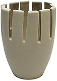 Design Toscano Noya Taupe Hand-Crafted Ceramic Vase, 3-Inch, Tan [並行輸入品]
