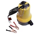 海水・汚水もOK 小型 水中ポンプ　12V  最大排出量 70リットル/分 (12V)