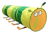 Happy Face Caterpillar Tunnel Kids Play Tent by POCO DIVO [並行輸入品]