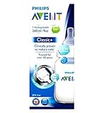 フィリップスAvent古典+ボトル1メートル+ 260ミリリットルを供給 (Avent) (x2) - Philips Avent Classic+ Feeding Bottle 1m+ 260ml 
