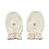 オーガニックコットン　日本製　ベビー赤ちゃん用ミトン　キナリ　ORGANIC GARDEN　オーガニックガーデン