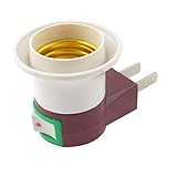 US Plug E27 Screw Light Bulb Base Lamp Holder Socket Adapter 2pcs