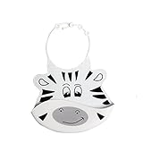 Hollazilla(ホラズイラ) 高品質 ビブ シリコーン エプロン 赤ちゃん ロバ 漫画 ビョルン