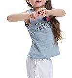 (ウォ２U)Woo2u 女の子 ガールズ 子供服 春夏 可愛い ノースリーブ お姫様 通園 入園式 タンクトップ カジュアル ブラウス トップス 上着 運動 Tシャツ 130