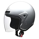 リード工業(LEAD) バイクヘルメット ジェット CROSS シルバー CR-720 -