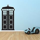 Supertogether Dr Who Tardis子供寝室ビニール壁ステッカーデカール