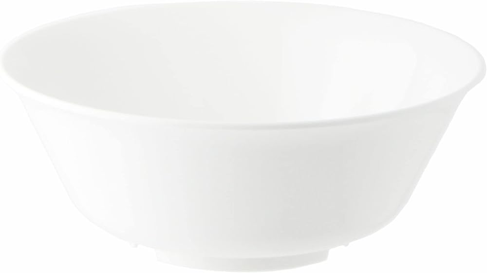 ナガオ 割れない食器 ライト ラーメンどんぶり 19cm 1170ml ホワイト 食洗機 電子レンジ 使用可 日本製 1717W