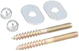 LDR 503 3120 Toilet Screw Set, 1/4-Inch by 2-1/2-Inch [並行輸入品]