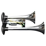 スーパーエアーホーン バトルヤンキーホーン３連ホーン12Ｖ/24Ｖ兼用 愛車改造 カスタム カスタム パーツ 部品 アクセサリー