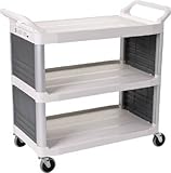 [T-8194756]ラバーメイド　エクストラユーティリティカート　ブラック 409107