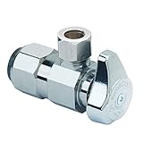 Brasscraft G2PS19X C 1/2-Inch nom Push Connect x 3/8-Inch OD Compression, Chrome Plated [並行輸入品]