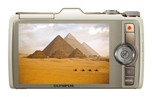 OLYMPUS Digital Camera SH-25MR WHT White iHS GPS 16 MP CMOS 12.5X
