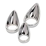 Dagly(TM) ステンレス鋼の男性のための刺激アンアルMAのssageでコックリングをスクリーミングプラスサイズ2インチインナー径、エロチックは、製品をYSするには