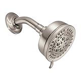 Moen 26016SRN Caldwell Showerhead, Spot Resist Brushed Nickel [並行輸入品]