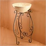 Bates and Bates baroque-dzバロック錬鉄スタンド、ダークブロンズ