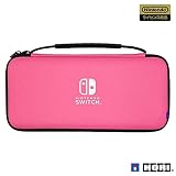 【任天堂ライセンス商品】スリムハードポーチ プラス for Nintendo Switch ピンク【Nintendo Switch 旧モデル・有機ELモデル両対応】