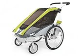 Thule Chariot Cougar Double Stroller - Avocado [並行輸入品]