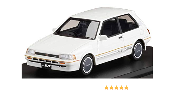 Mark43 1 43 トヨタカローラ Fx Gt リミテッド Ae ホワイト 完成品 おもちゃ おもちゃ Amazon