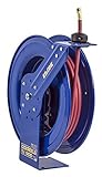 Coxreels EZ-SH-350 Safety Series Spring Rewind Hose Reel for air/water: 3/8" I.D., 50' hose, 300 PSI