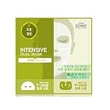 [SCINIC] サイニクアンプル瓶をすべて注ぎ込んだVリフティング毛穴クリーンポアソリューションデュアルマスクパック36ml（上18ml、下18ml）10枚 [並行輸入品]