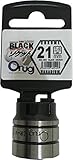 Orug BSS-3821 ザブラックショートソケット 3/8DR 21mm