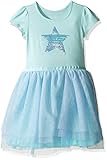 The Children's Place Toddler Girls' Her Li'l Short Sleeve Knit Dress with Graphic Icelandic 3T [並行輸入