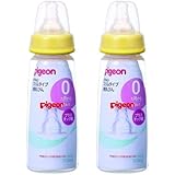 ピジョン スリムタイプ ほ乳びん プラスチック製 200ML × 2本セット