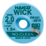 白光(HAKKO) はんだ吸取線 ウィック FR-101 ノークリーン 2mm×1.5m FR101-2015-J