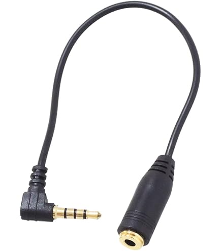 Amazon | Access 【 100cm 】マイク/ヘッドホン ヘッドセット用 4極3.5