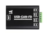 Waveshare 工業グレードCAN/CAN FDバスデータアナライザ、USB to CAN FDアダプター、CAN/CAN FDバス通信インターフェースカード、CAN/CAN FDプロトコルデータアナライザー