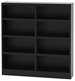 白井産業(SHIRAI) タナリオ オーダーラック 高さ90cm 幅80cm 奥行19cm ブラック 棚強度T TNL-EM9080ATF2BT0