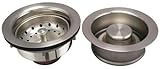 Keeney k5475dsbn Sink Strainerとゴミ処理フランジキット、つや消しニッケル