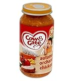 Cow & Gate Autumn Orchard Chicken from 10m Onwards 250g (Pack of 2) - 10メートル以降の250グラムから牛＆ゲート秋の果樹園の鶏 