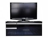 日本製 モダン 幅100cm ロータイプテレビボード 完成品 (ブラック)