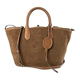 POLO RALPH LAUREN ポロ ラルフローレン トートバッグ 428866010 002 BELLPORT TOTE ブラウン 茶 [並行輸入品]