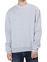 Champion(チャンピオン) ベーシック ワンポイントロゴ スウェットシャツ メンズ クルーネック トレーナー 長袖