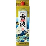 本格芋焼酎　さつま白波　20度1800ｍｌパック　1ケース（6本）