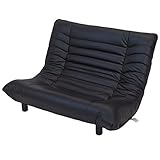 ネクスト(Next) ソファ 2人掛け リクライニング ポケットコイル スネイクIII ブラック