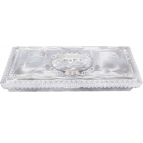 クリスタルペン　 ケース付き コンパクト両面開きペンケース 消しゴムポケット付[品番：BCYW0025028