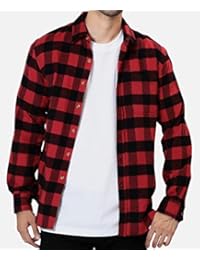 JIGGYS SHOP チェックシャツ メンズ シャツ 長袖 ネルシャツ カジュアル 秋冬 コットン