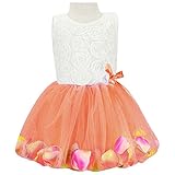 M.Z.L女児 春秋着 子どもワンピース こどもドレス 袖なし　 蝶ネクタイ フラワードレス　可愛い 花柄 発表会 結婚式 入園式 演奏会　パーティー (100cm)