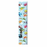 Personalized子供の成長チャートfor Boys – 平面キャンバスGrowth Chart – Nurseryキャンバス成長チャート – 高さチャートGifts for Kids jj44