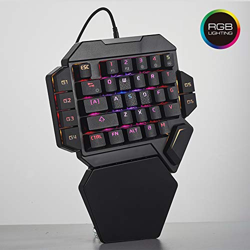 片手キーボード ゲーミングキーボード 片手 35キー防衝突 青軸 メカニカルタッチ Rgb1680万色 9種類ledバックライト Pc Laptop Ps4 Ps3 C91 Xbox One対応 日本語取扱説明 Kcblue の最安値と通販店 取扱店なし サープラ 片手キーボード ゲーミングキーボード 片手 35キー防衝突 青軸 メカニカルタッチ Rgb1680万色 9種類ledバックライト Pc Laptop Ps4 Ps3 C91 Xbox One対応 日本語取扱説明 Kcblue の最安値と通販店 取扱店なし サープラ