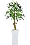 DORIS 観葉植物 光触媒 【ユッカ 104cm】 フェイクグリーン 果実付 インテリア 陶器鉢 水やり不要