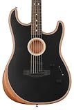 Fender フェンダー アコースタソニック American Acoustasonic® Stratocaster®, Ebony Fingerboard, Black ギグバッグ付き