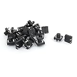 uxcell 30 個 DIP 4 ピンモーメンタリ押しボタン　触覚タクトスイッチ 12 x 12 x 9mm