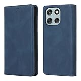 Gedurya motorola moto g66j 5G ケース 手帳型 モトローラ モトg66y 5G スマホケース モトローラ g66j 用 ケース手帳型 携帯カバー SIMフリー ワイモバイル 6.7インチ対応 motorola moto g66y 5G 手帳型ケース マグネット式 カード収納 スタンド機能 全面保護 財布型 (ブルー)